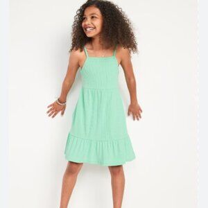 Old Navy Sleeveless Rib-Knit Fit & Flare Dress for Girls